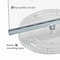 Azar Displays Two-Sided Revolving Acrylic Sign Holder, 8.5inW x 11inH, 2PK 108554 - alternate 4